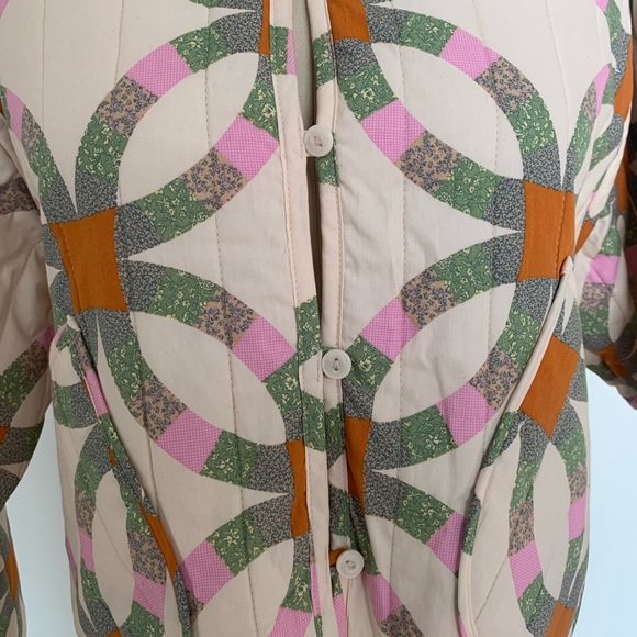 Quilted Fall Buttoned Jacket - Picture 5 of 5